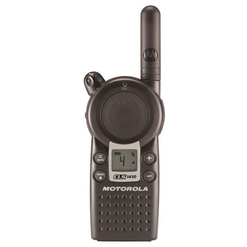 Radio de Dos Vías Motorola CLS Series,  UHF, 1 Vatios, 4 Canales, Negro